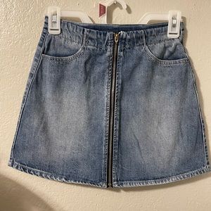 Rewash denim skirt